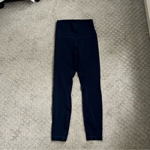 lululemon wunder under luxtreme leggings navy